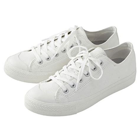 muji canvas sneakers.